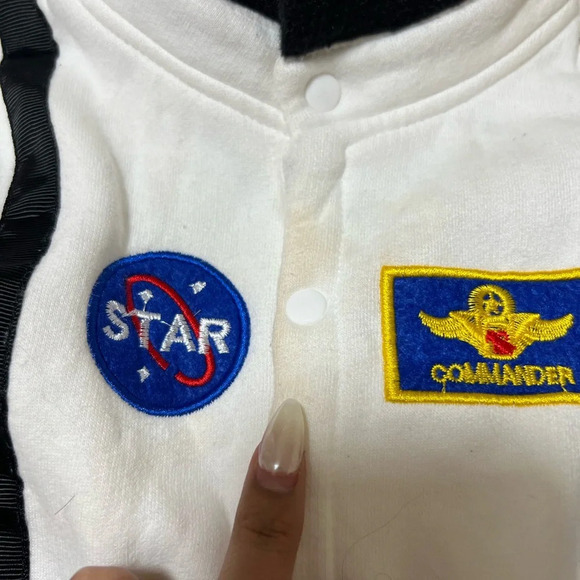 Toddler Astronaut Costume Space Suit Cosplay Size 6-12 - Picture 3 of 9